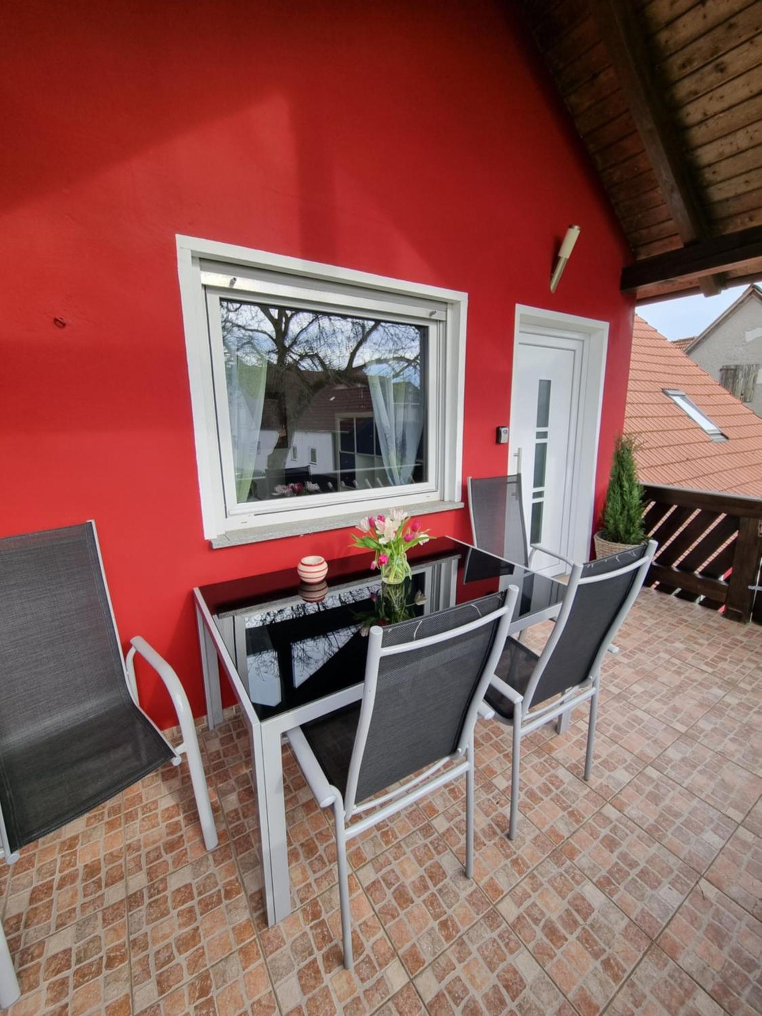 Ferienwohnung „Schau Ins Frankenland“ Burgpreppach Εξωτερικό φωτογραφία